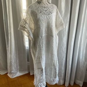 Soft Surroundings White Lace Dress